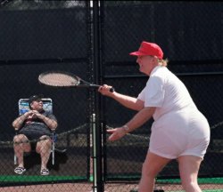 Trump fat butt Meme Template