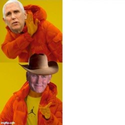 Mike Pence Hotline Bling Meme Template