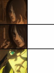 attack-on-titan-eren Meme Template