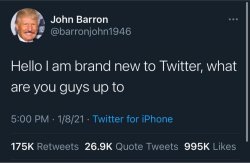 John Barron Twitter Meme Template