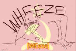 Communist Wheeze Meme Template