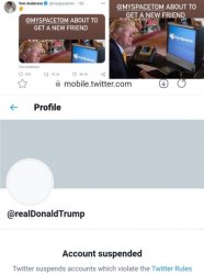 Trump Social Media Desperation Meme Template
