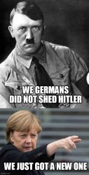 Herr Merkel Meme Template