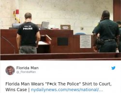 Florida Man Meme Template