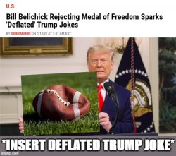 Insert deflated Trump joke Meme Template
