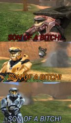 SON OF A BITCH RVB Meme Template