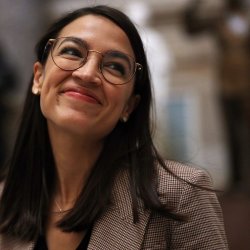 AOC Meme Template