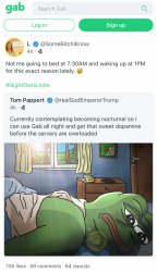 Gab servers Meme Template