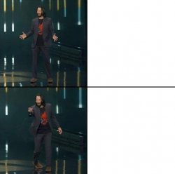 Keanu you're breathtaking Meme Template