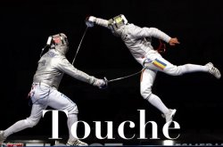 Touché fencers dick Meme Template