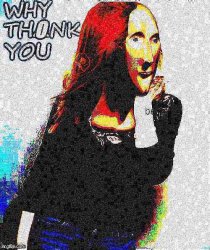 Kylie why thonk you deep-fried 3 Meme Template