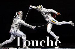 Touche fencers dick sharpened Meme Template