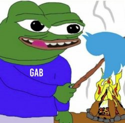 Gab roasting Twitter Meme Template