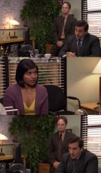 Kelly the office Meme Template