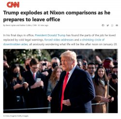 Trump Nixon comparison Meme Template