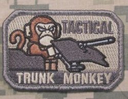 Tactical trunk monkey Meme Template