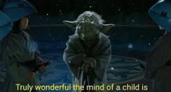 truly wonderful the mind of a child is Meme Template