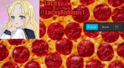 Lacey announcement template Meme Template