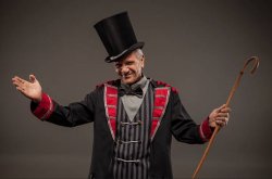 Carnival Barker Meme Template