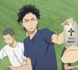 Holy water Meme Template