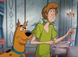 Shaggy and Scooby concerned Meme Template