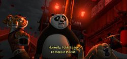 Honestly I didn't think I'd get this far - kung fu panda Meme Template