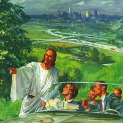 Freeway Jesus Meme Template