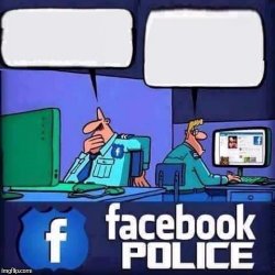 Facebook Thought Police Meme Template