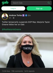 Gab Marjorie Green Meme Template