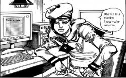 Kira Yoshikage JoJolion Meme Template