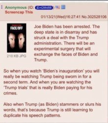 Qanon Biden Meme Template