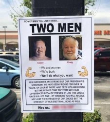 Two Men Obvious Plant Meme Template