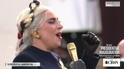 Lady Gaga Biden Inauguration Meme Template