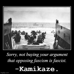 Kamikaze roast fascism Meme Template