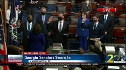 Georgia Senators sworn in Meme Template