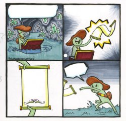 The Scroll Of Yarak Meme Template