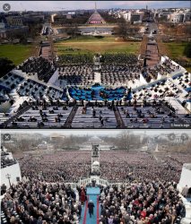 trump vs biden inauguration Meme Template