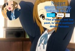Ritsu Announcment Meme Template