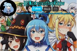 Aquathepillow Announcement template Meme Template