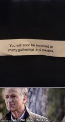 Fortune cookie fail Meme Template