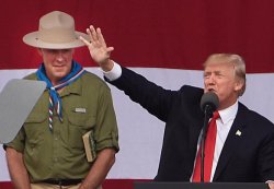 Donald Trump Boy Scouts Meme Template