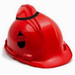 Man bun hardhat Meme Template