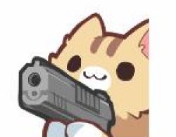 Gun kitty Meme Template