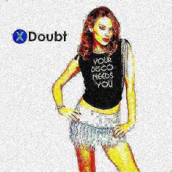 Kylie X doubt 21 deep-fried 3 Meme Template
