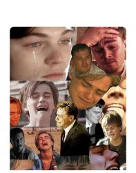 Leo crying Meme Template