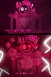 i see no god up here (jsab) Meme Template