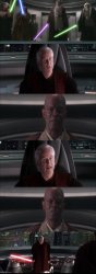 Are you threatening me Master Jedi? Meme Template