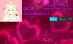 Lacey announcement template Meme Template
