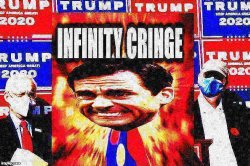 Giuliani Infinity Cringe deep-fried Meme Template