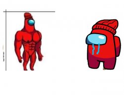 buff red and player Meme Template